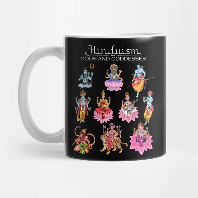 Gods of Hinduism by Modern Medieval Design